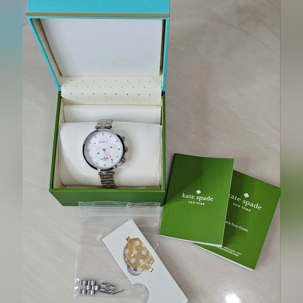 Kate Spade Slim Smart Silver Watch